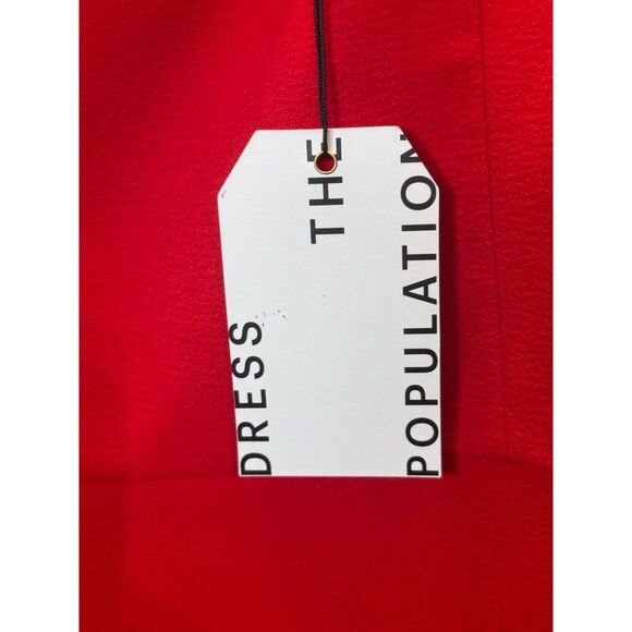 Dress The Population Women's DDRJ71-3053 Size XXL Garnet Charlene Dress NWT - Picture 10 of 12